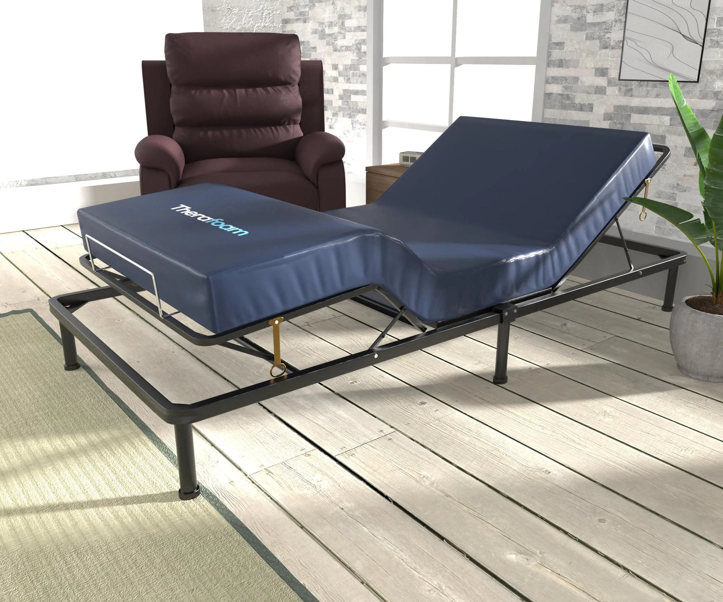 Colchão Therafoam com Memory Foam e HD Foam