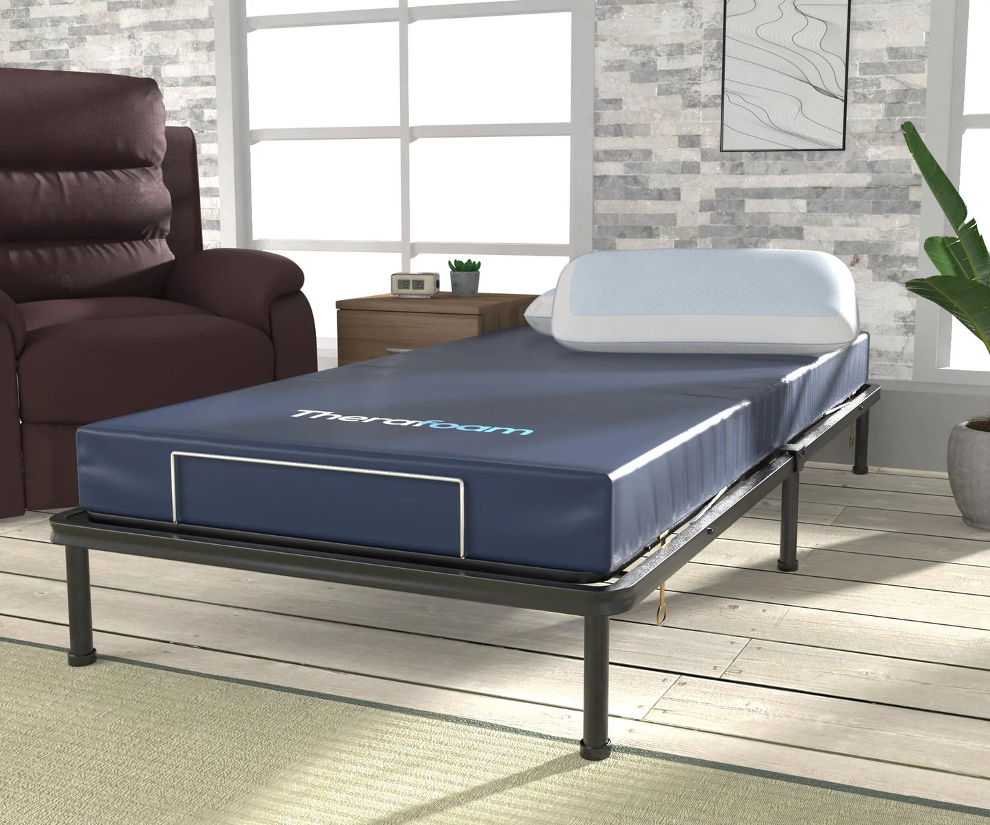 Colchão Therafoam com Memory Foam e HD Foam
