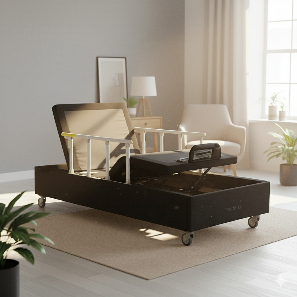 Cama TheraFlex Elétrica – Conforto, Segurança e Design em Casa