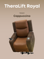 Poltrona com Massagem de Ar TheraLift Royal – Sistema ZenFlow + Elevação