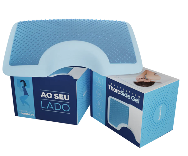 Travesseiro para Dormir de Lado TheraSide Gel